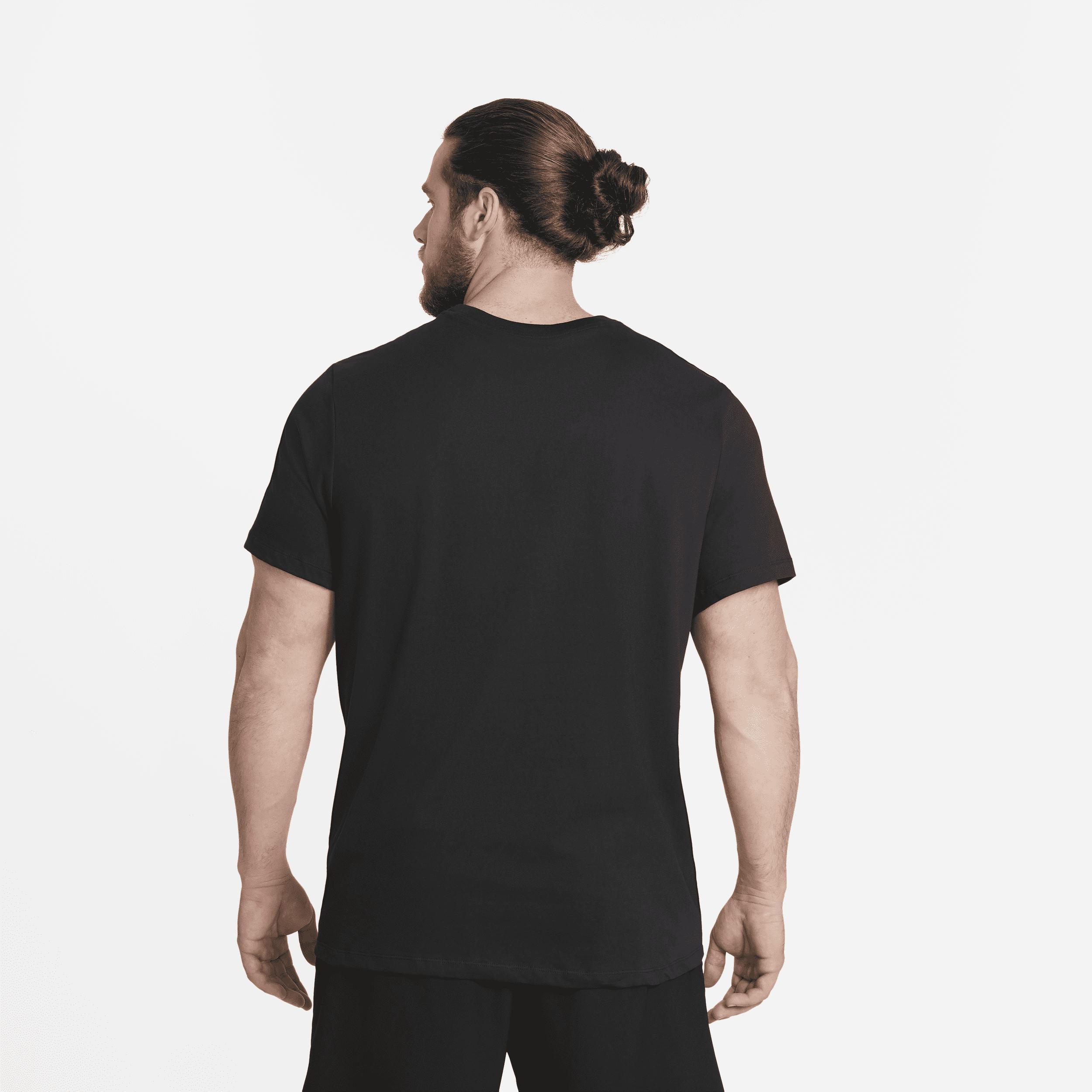 Men's Nike Dri-FIT Training Tee, Size: Small, Black Product Image