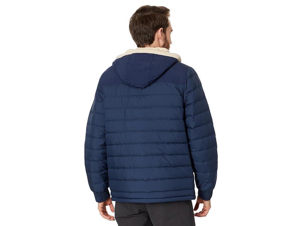 L.L.Bean Mountain Classic Down Sherpa-Lined Hooded Jacket (Nautical ) Men's Clothing Product Image