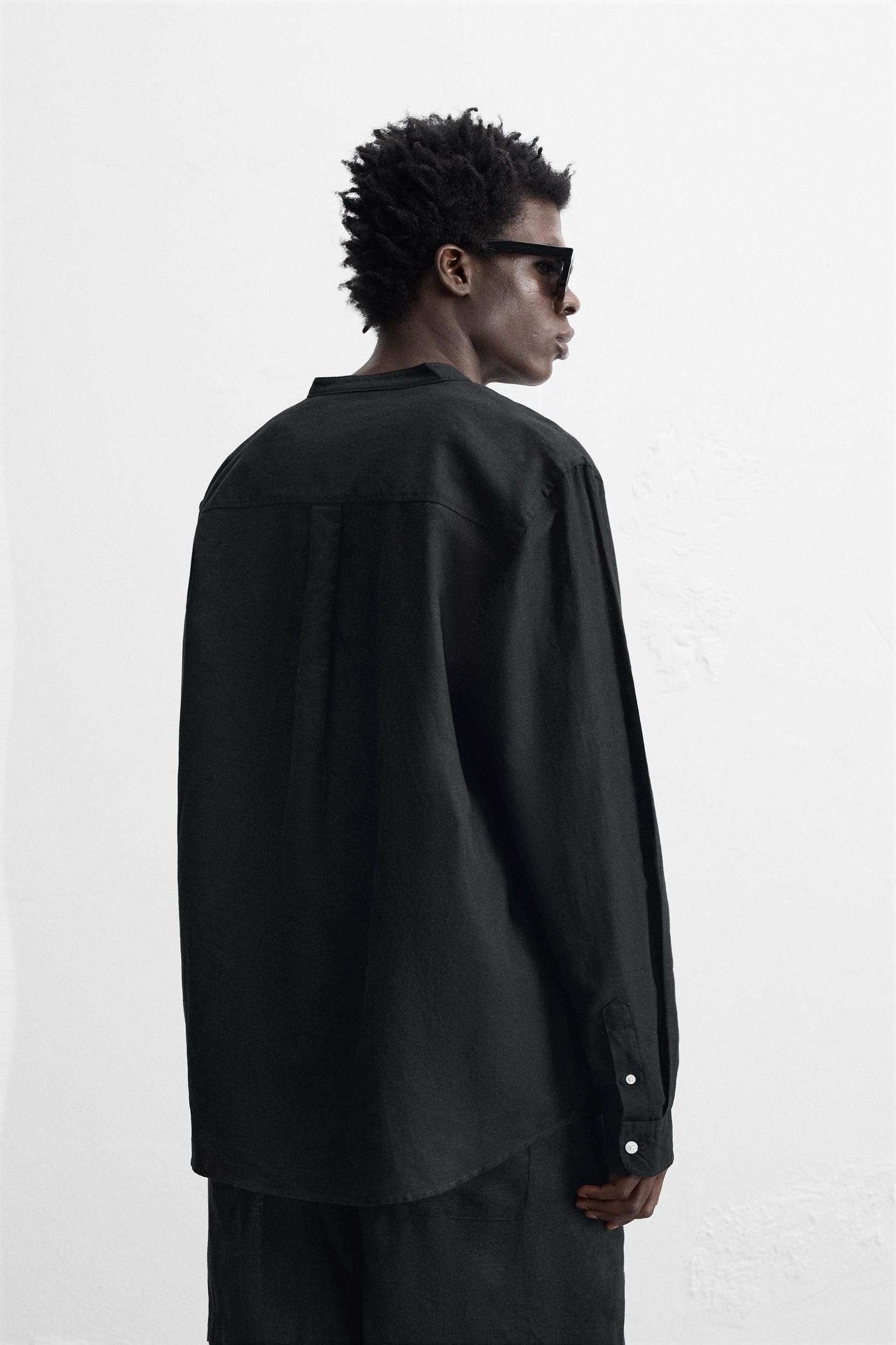 LINEN - COTTON SHIRT Product Image
