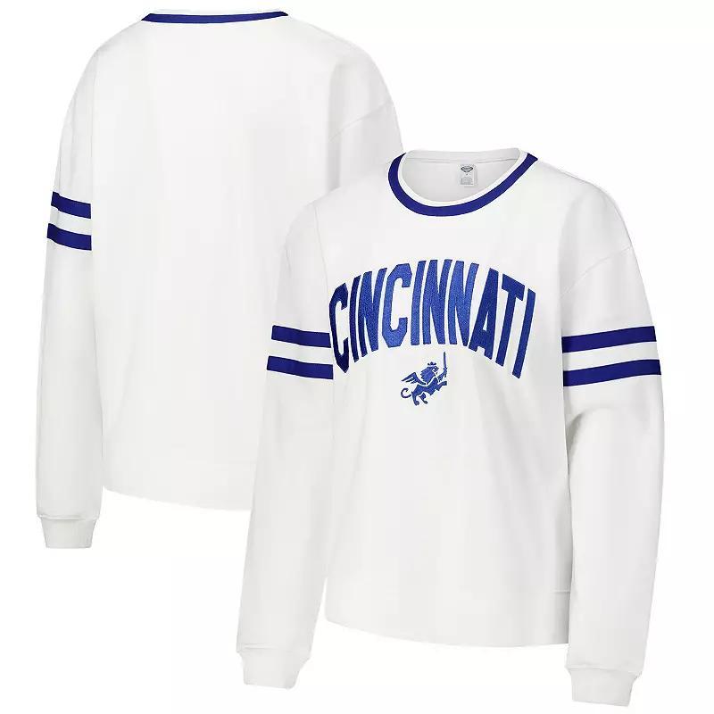 Women's Concepts Sport White FC Cincinnati Borough Long Sleeve T-Shirt, Size: Medium, Fcc White Product Image
