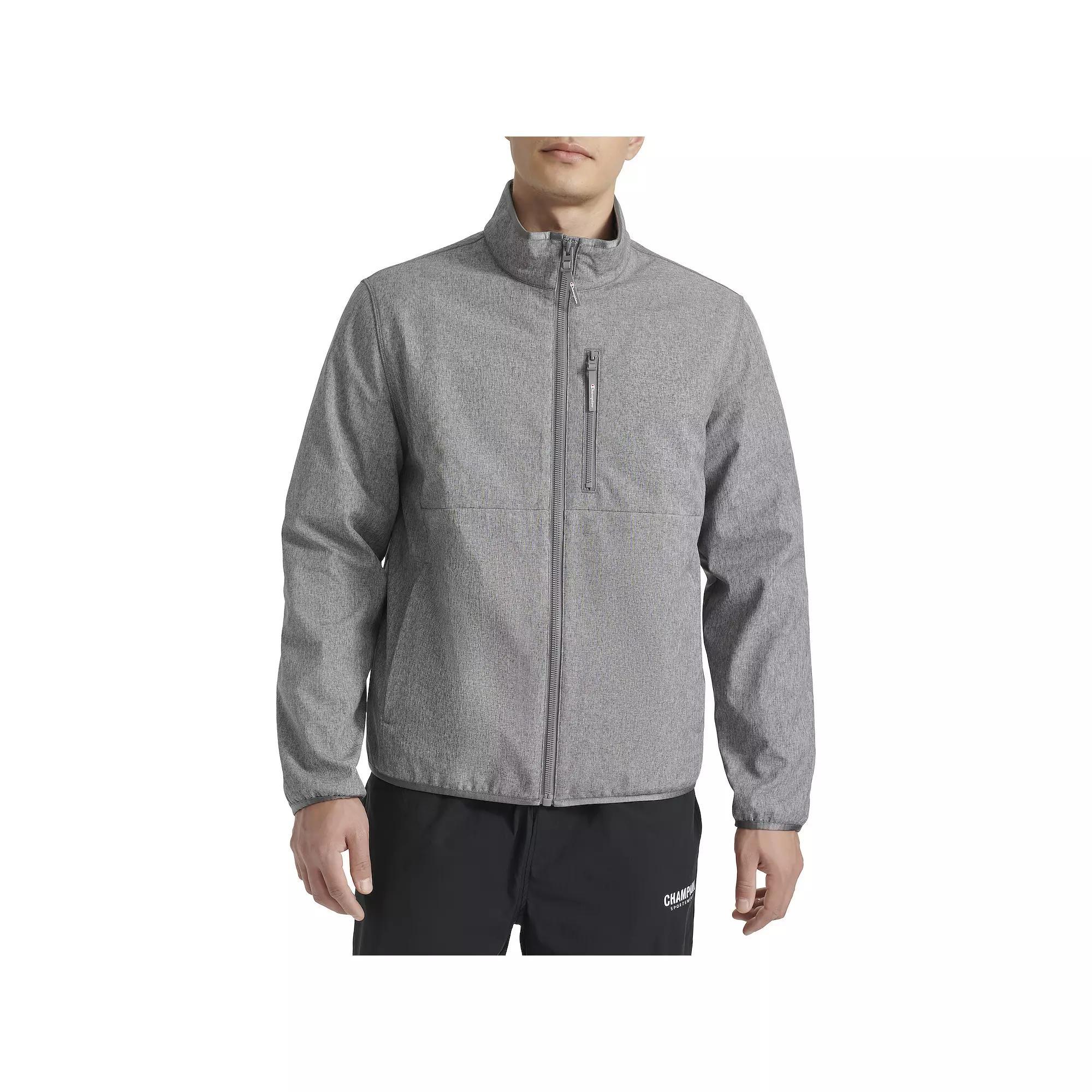 Men's Champion® Active Soft Shell Jacket, Size: XXL, Grey Gray Product Image