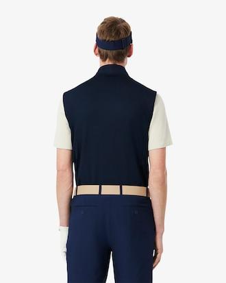Men's Half-Zip Layering Golf Vest Product Image