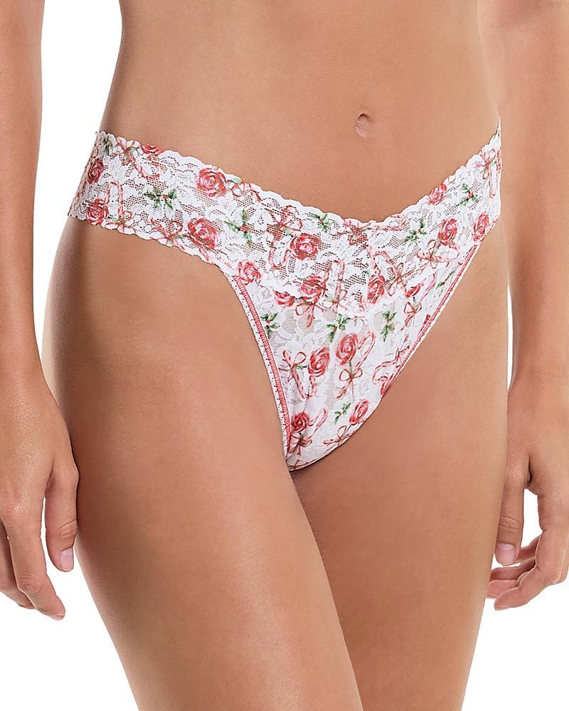Hanky Panky Signature Lace Printed Original Rise Thong (Staycation) Women's Underwear Product Image