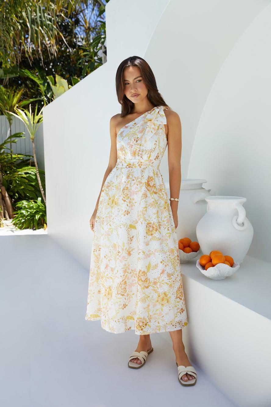 Sunset Serenade Floral Maxi Dress Product Image