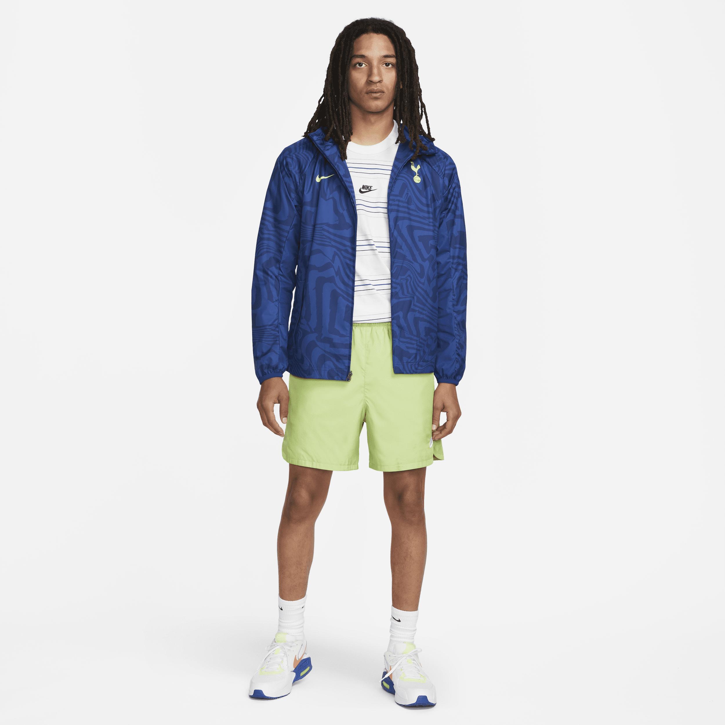 Men's Nike Blue Tottenham Hotspur AWF Performance Raglan Full-Zip Jacket, Size: Small, Tot Blue Product Image