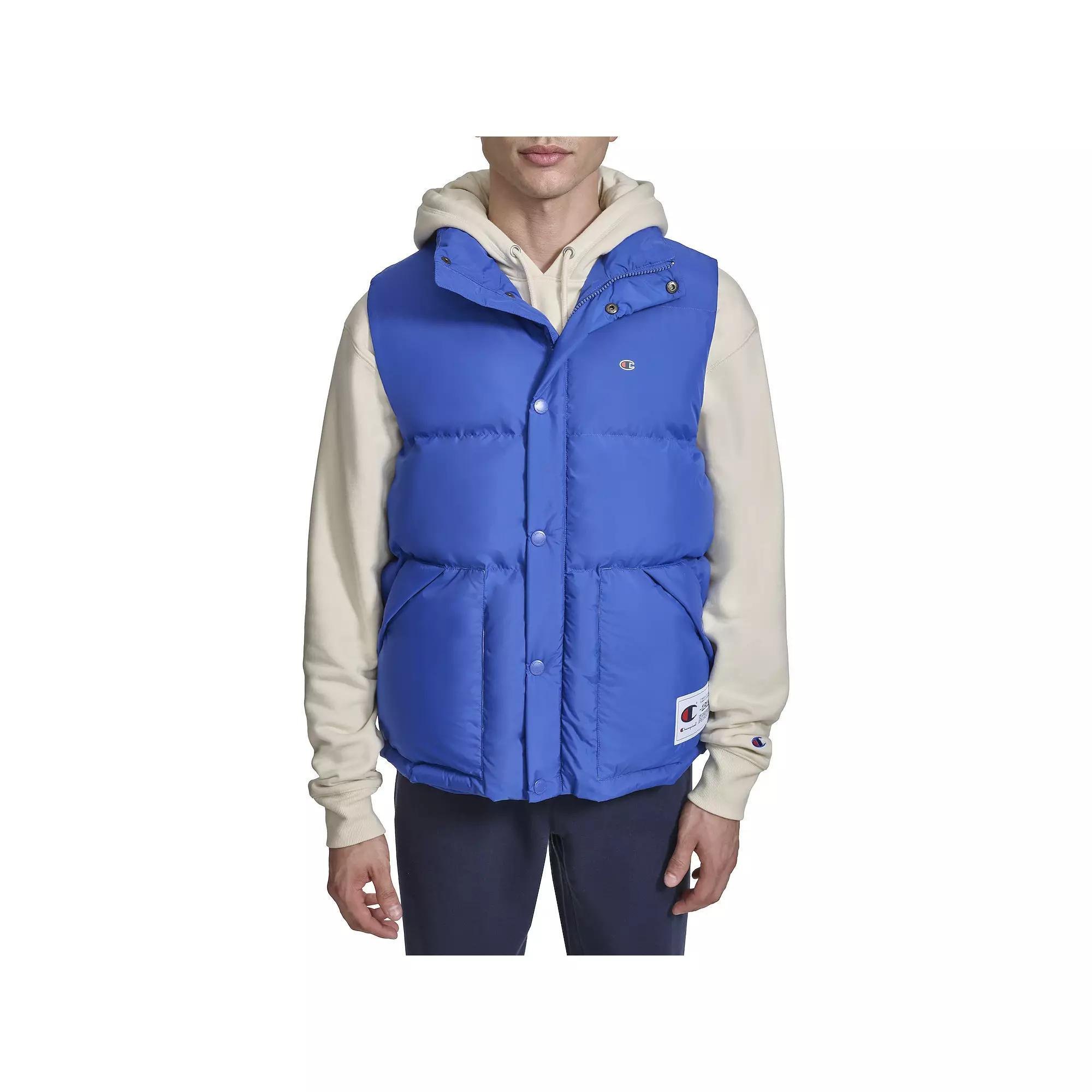 Men's Champion® Puffer Vest, Size: XXL, Rain Green Product Image