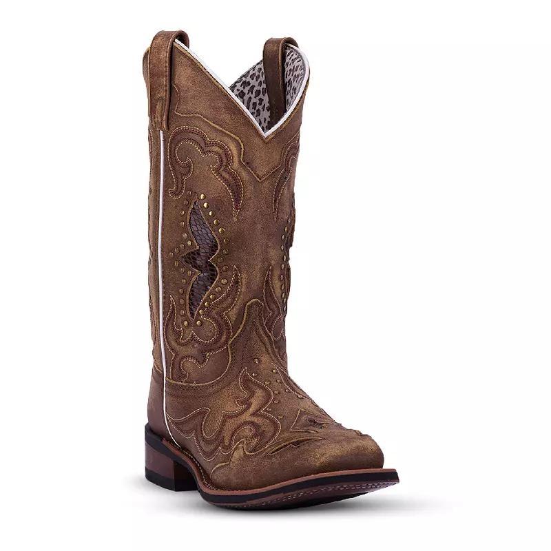 Laredo Spellbound Women's Cowboy Boots, Size: 8, Snake Product Image