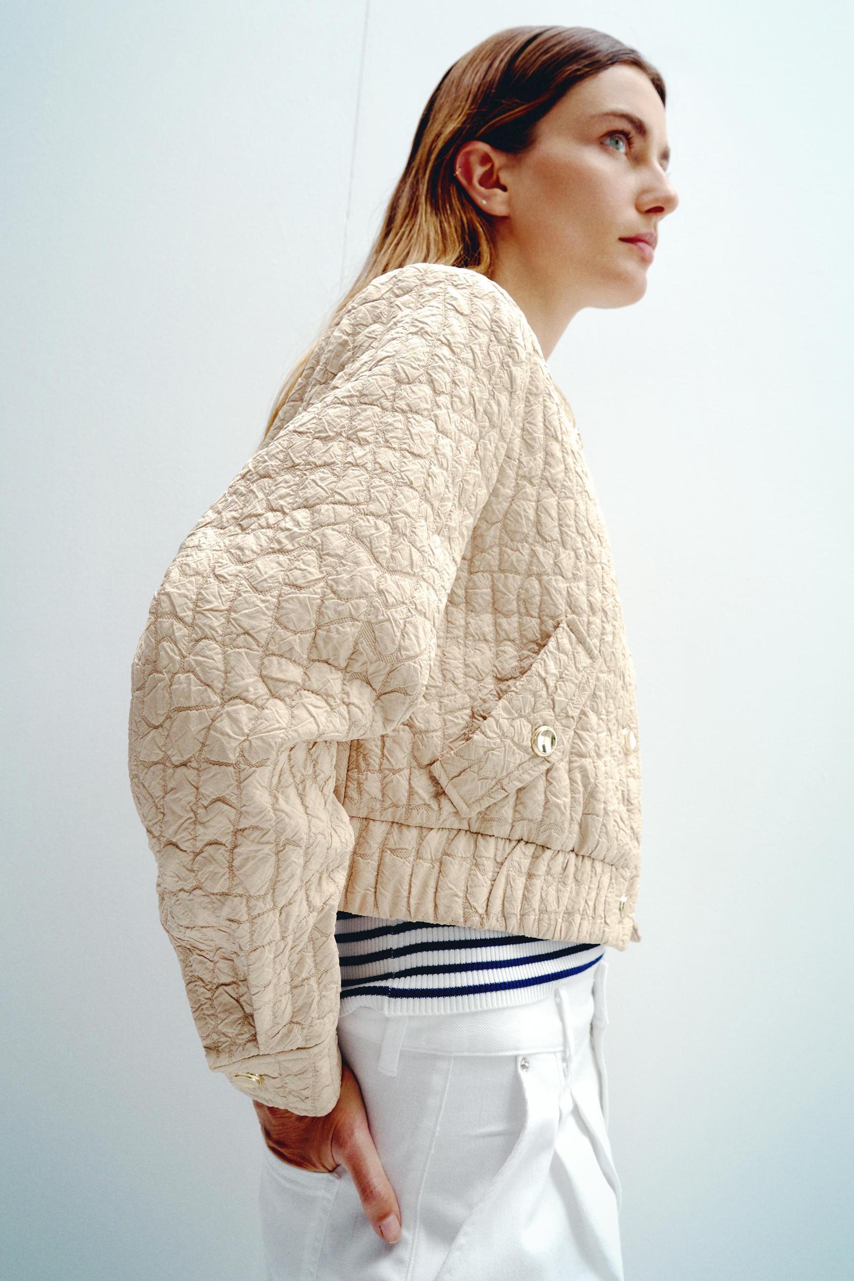 PADDED BOMBER JACKET Product Image