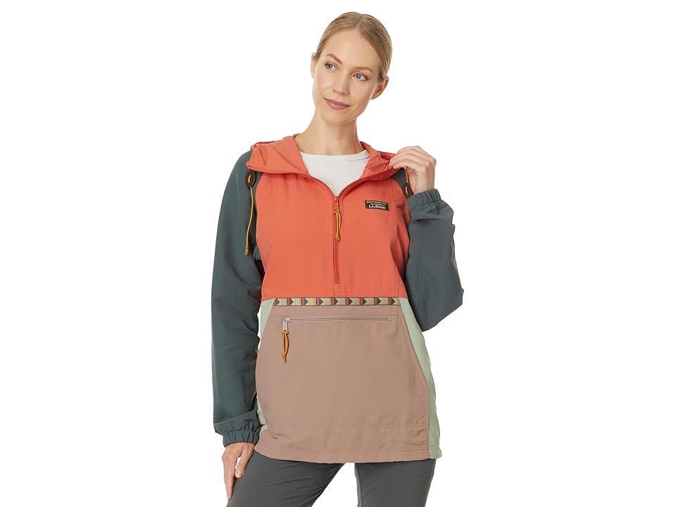 L.L.Bean Mountain Classic Color Block Anorak Jacket Product Image