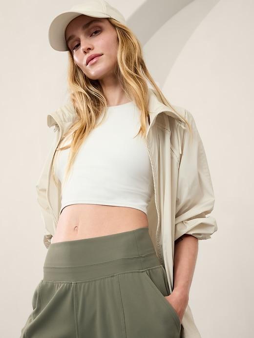 Forever Fleece Dolman Crop Sweatshirt Product Image