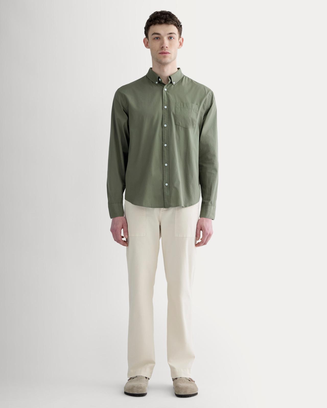 The Washed Poplin Shirt Product Image