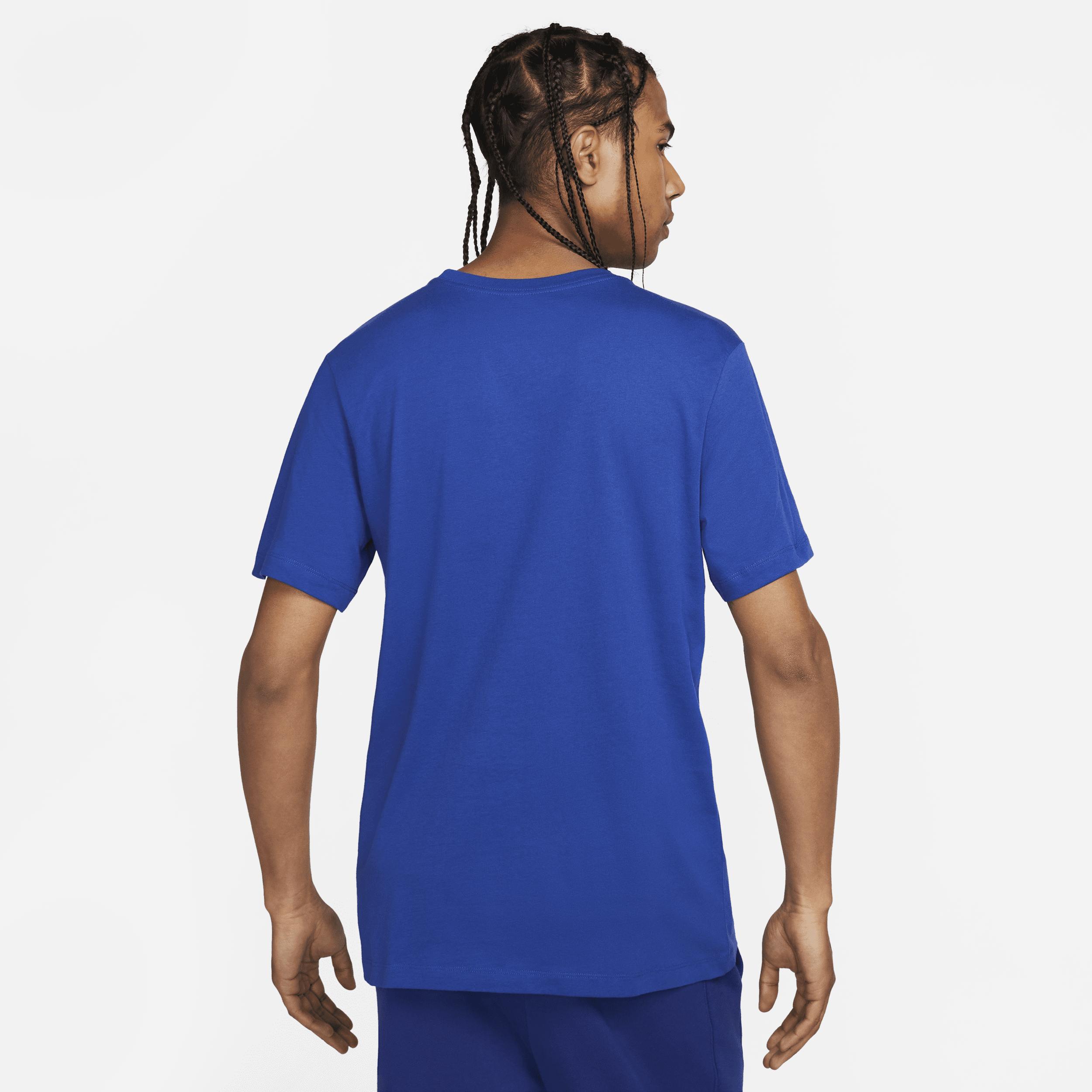 Men's Nike Blue Chelsea Crest T-Shirt, Size: Medium, Chl Blue Product Image