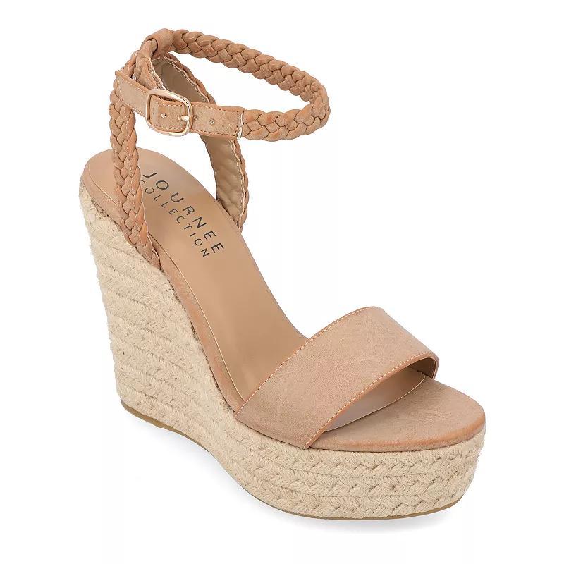 Journee Collection Womens Andiah Wedge Sandal Product Image