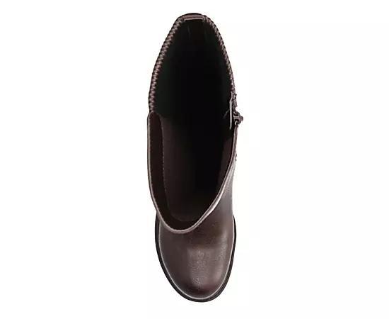 Easy Street Austyn Women's Wide Easy Works Slip Resistant Tall Boots, Size: 6 XW, Brown Stretch Product Image