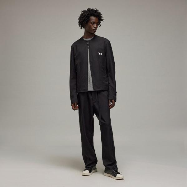 adidas Y-3 Mesh 3-Stripes Track Top Dark Blue XS Mens Product Image