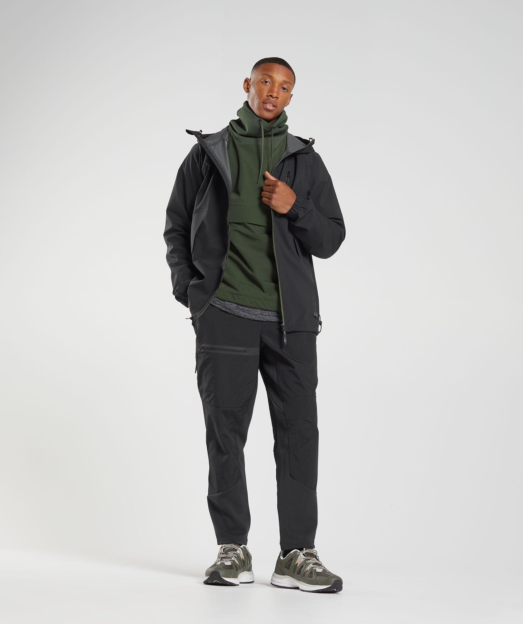 Gymshark Retake Jacket - Black Male Product Image