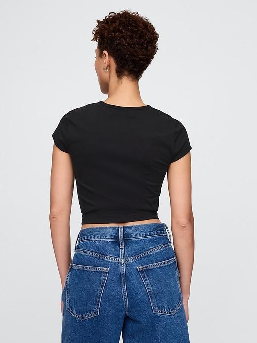 Cropped Graphic T-Shirt Product Image