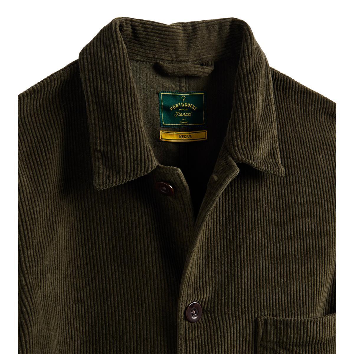 Labura Jacket Olive Corduroy Product Image