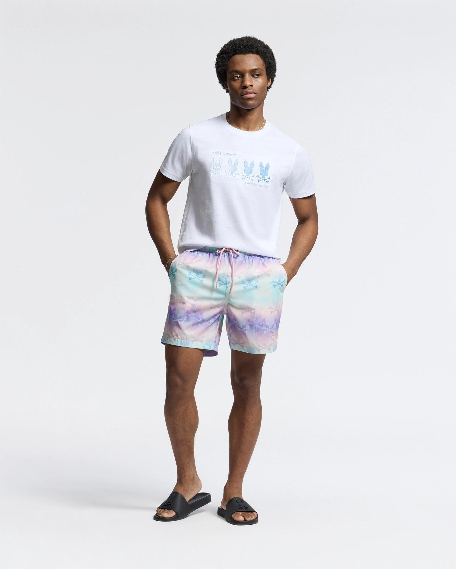 MENS OCEANIA EMBROIDERED GRAPHIC TEE - B6U607F200 Male Product Image