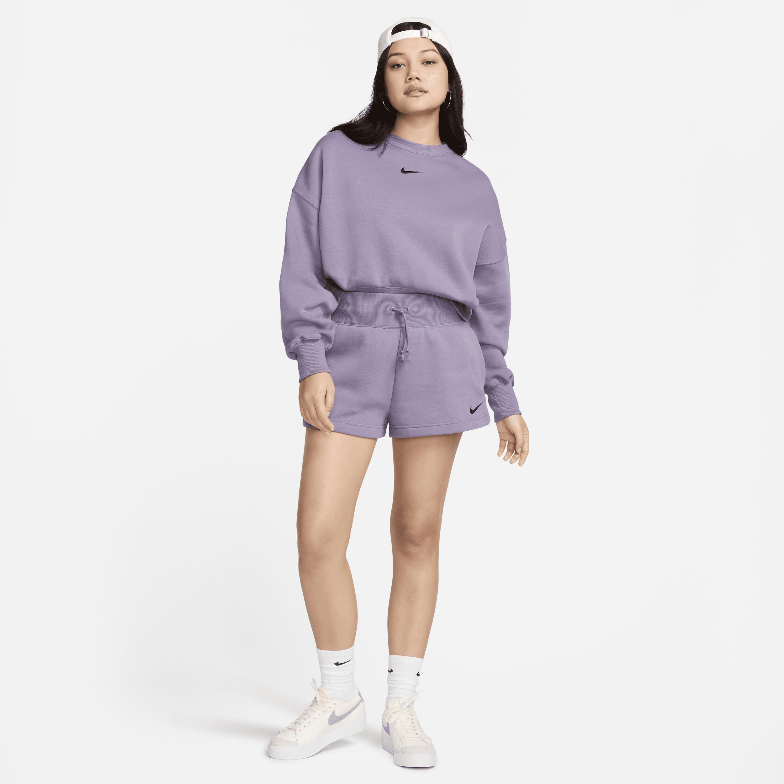 Nike Womens Sportswear Phoenix Fleece High-Waisted Loose Shorts Product Image