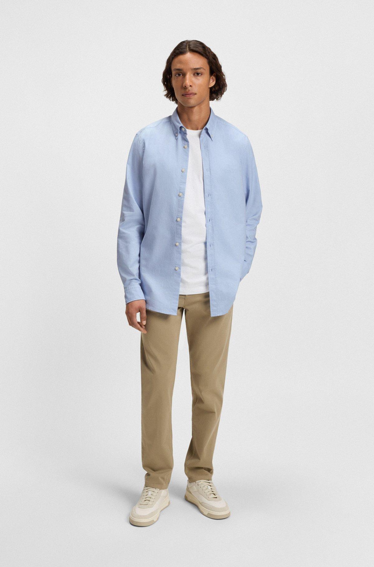 Button-down regular-fit shirt in Oxford cotton Product Image