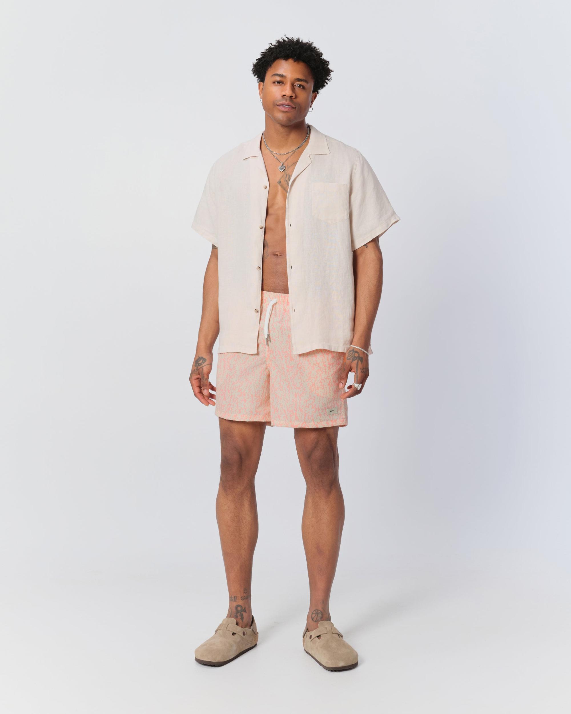 Shell Tropic Camo Swim Trunk Product Image