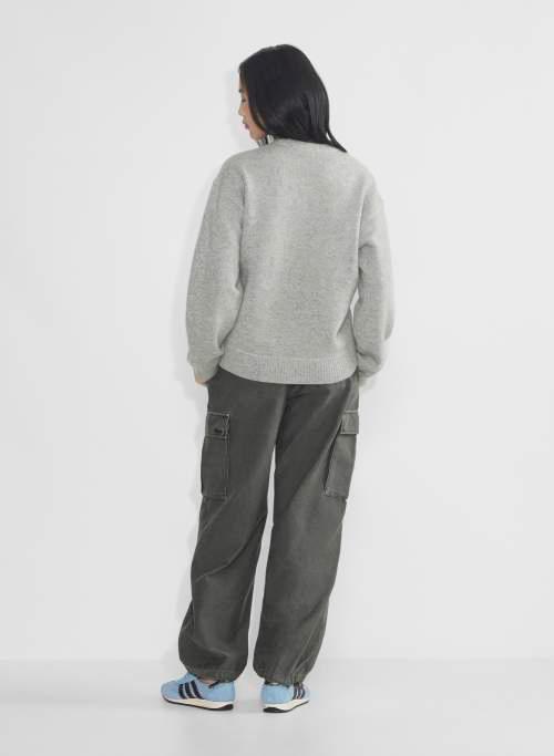 finney merino wool crewneck sweater Product Image