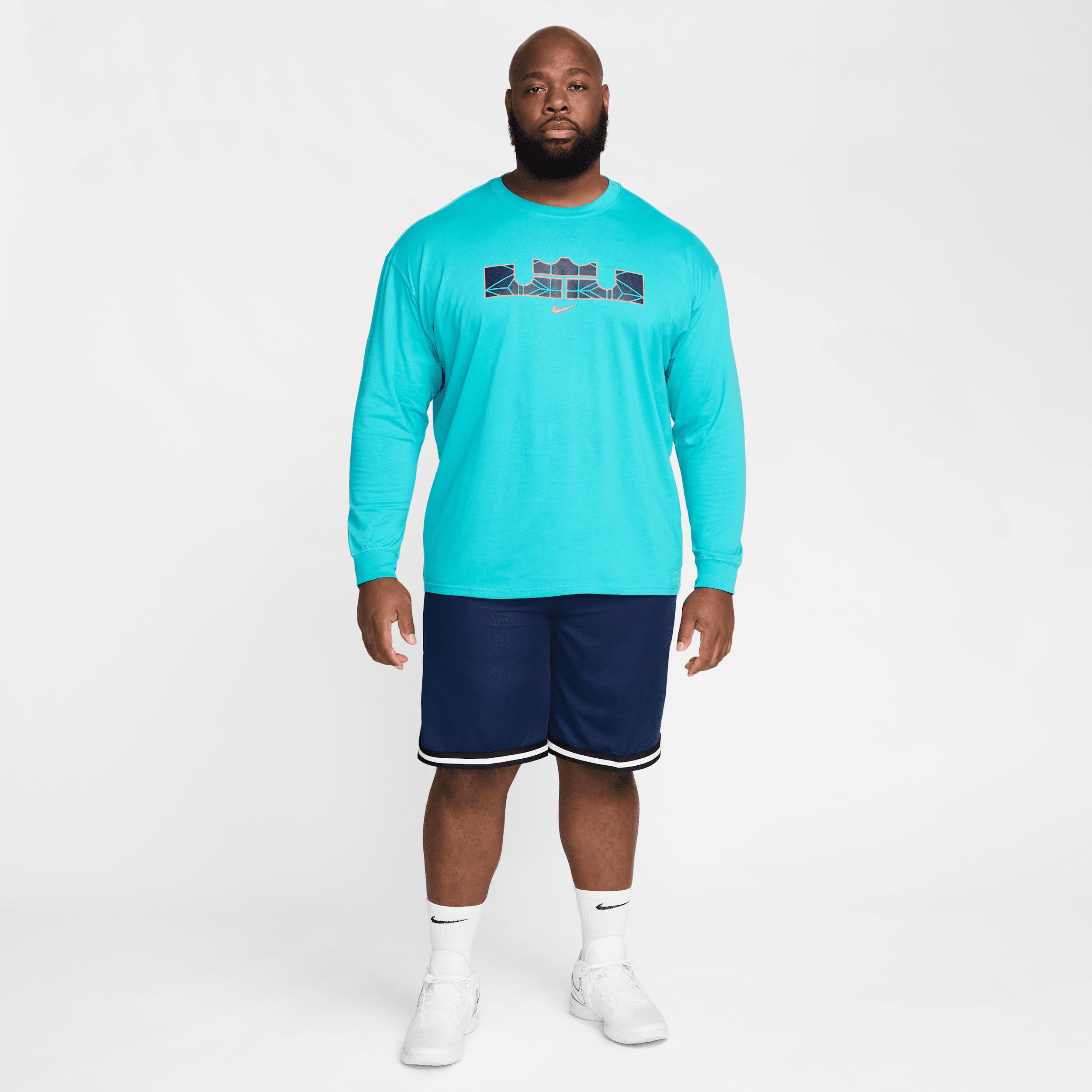 Nike Men's LeBron Max90 Long-Sleeve Basketball T-Shirt Product Image