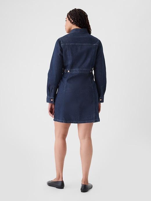 Denim Mini Dress Product Image