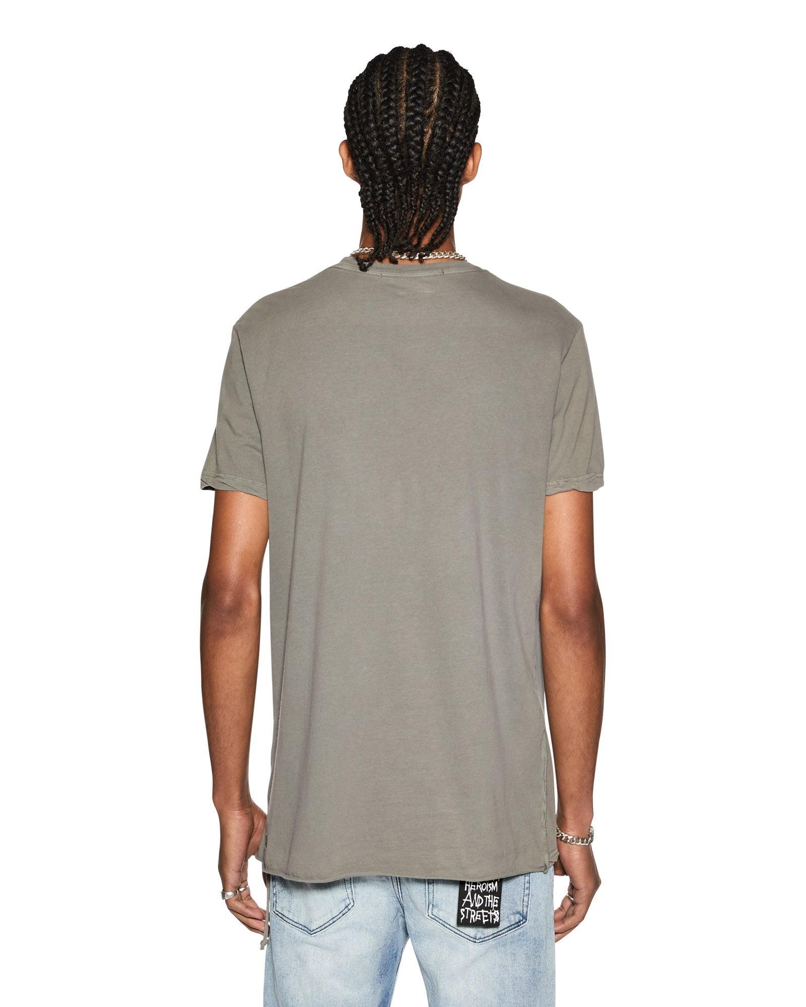 SEEING LINES SS TEE VINTAGE GREY Male Product Image