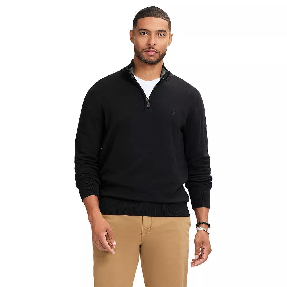 Men's IZOD Premium Essentials Quarter-Zip Sweater, Size: Small, Purple Perfect Product Image