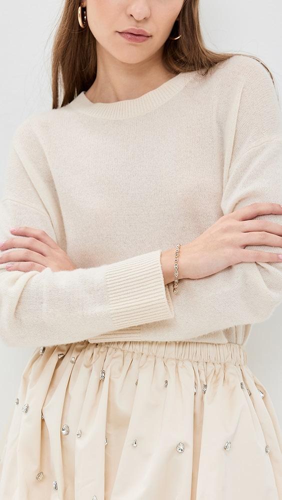 BaubleBar Evil Eye Tennis Bracelet 6.75 | Shopbop Product Image