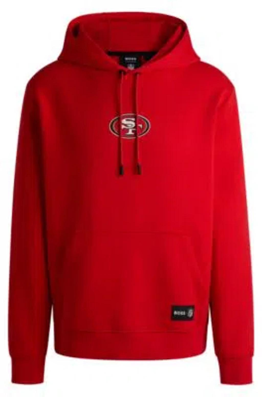 Unisex Hugo Boss Navy Dallas Cowboys Woodson Tri-Blend Hoodie, Adult Unisex, Size: Small, Blue Product Image