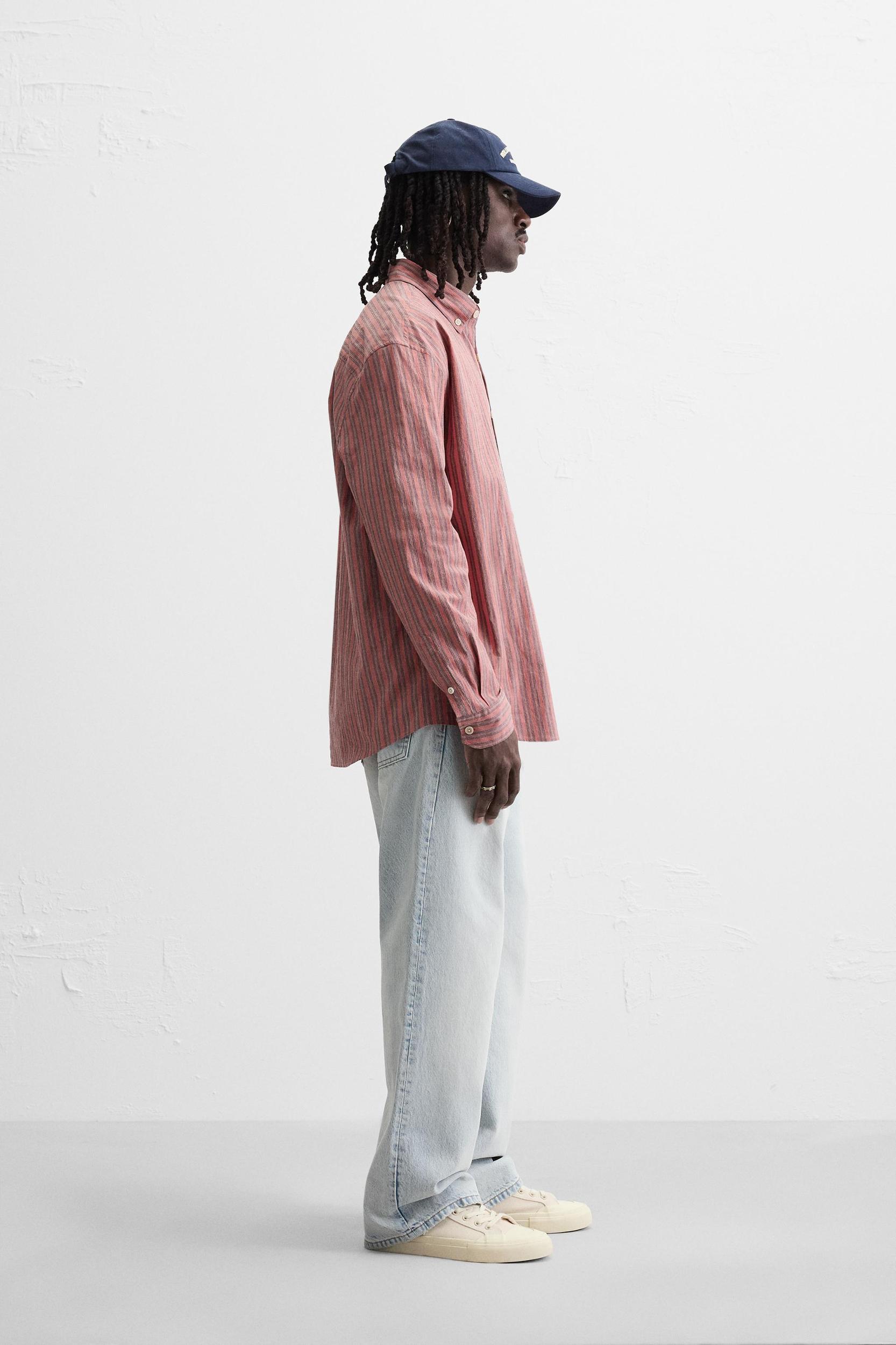 STRIPED POCKET SHIRT Product Image