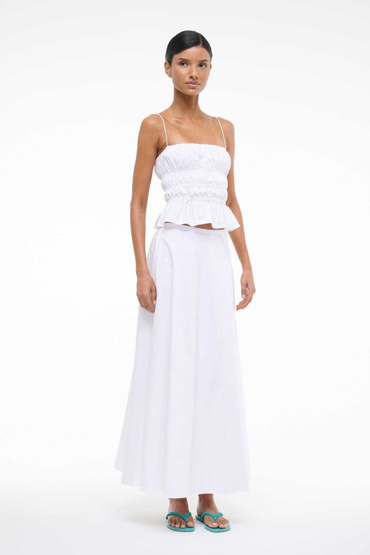 AXEL SKIRT | WHITE Product Image
