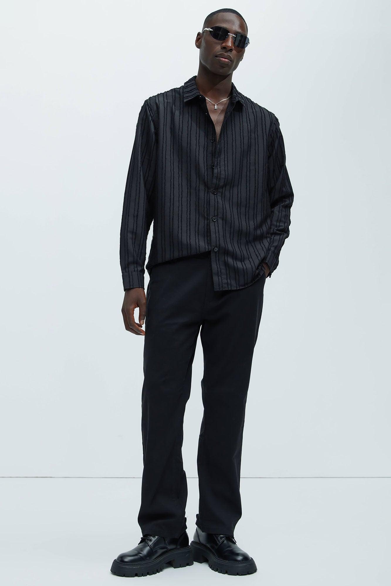 Ralphy Straight Pants - Black Product Image
