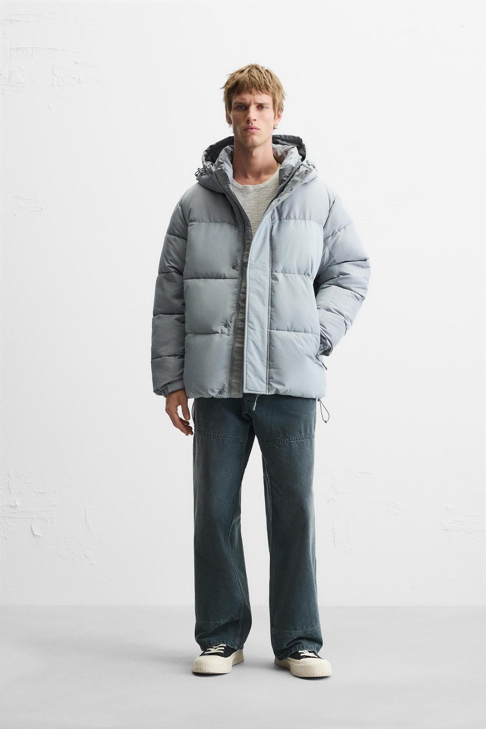 HOODED QUILTED JACKET Product Image