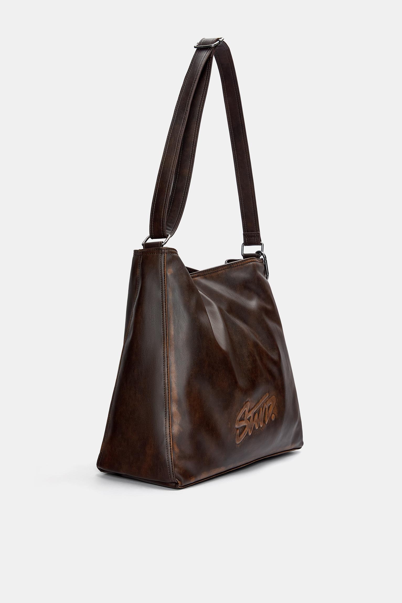 STWD distressed mini shopper bag Product Image