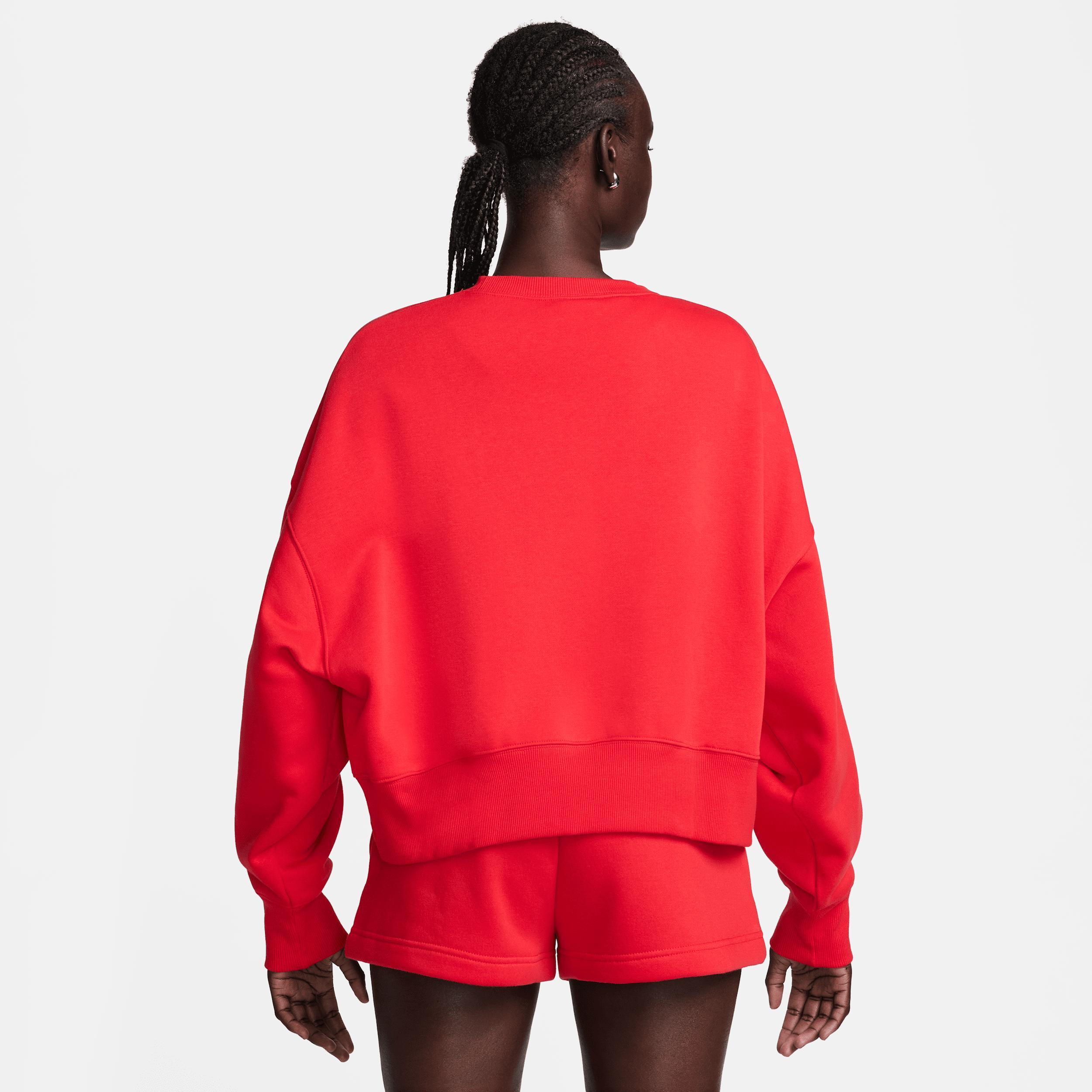 Nike Womens Sportswear Phoenix Fleece Oversized Crewneck Sweatshirt Product Image