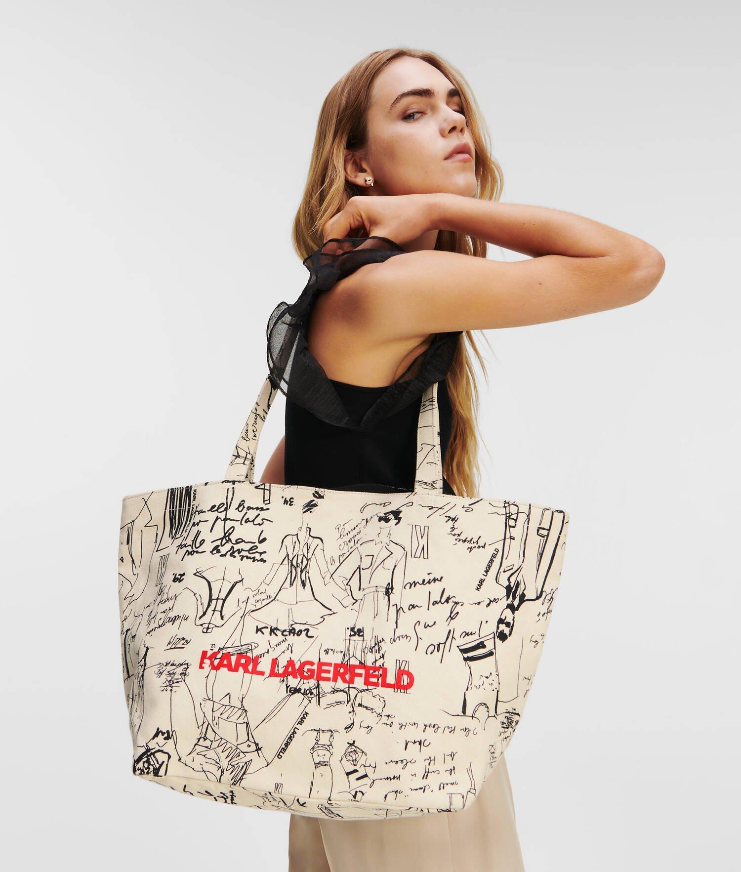 K/ARCHIVE SKETCHES CANVAS SHOPPER Product Image