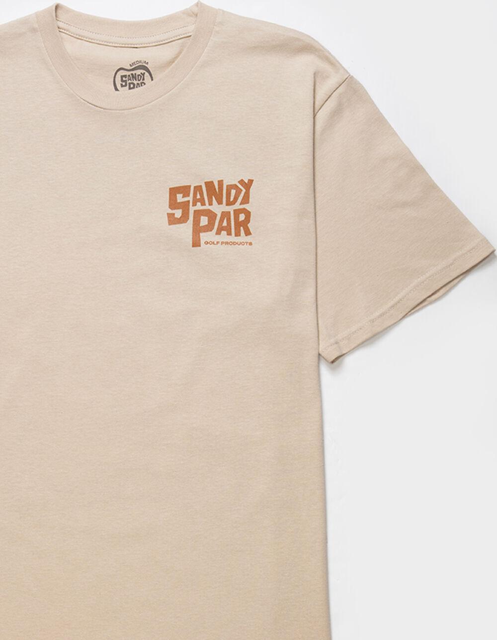 SANDY PAR Throwing Darts Mens Tee - SAND Product Image