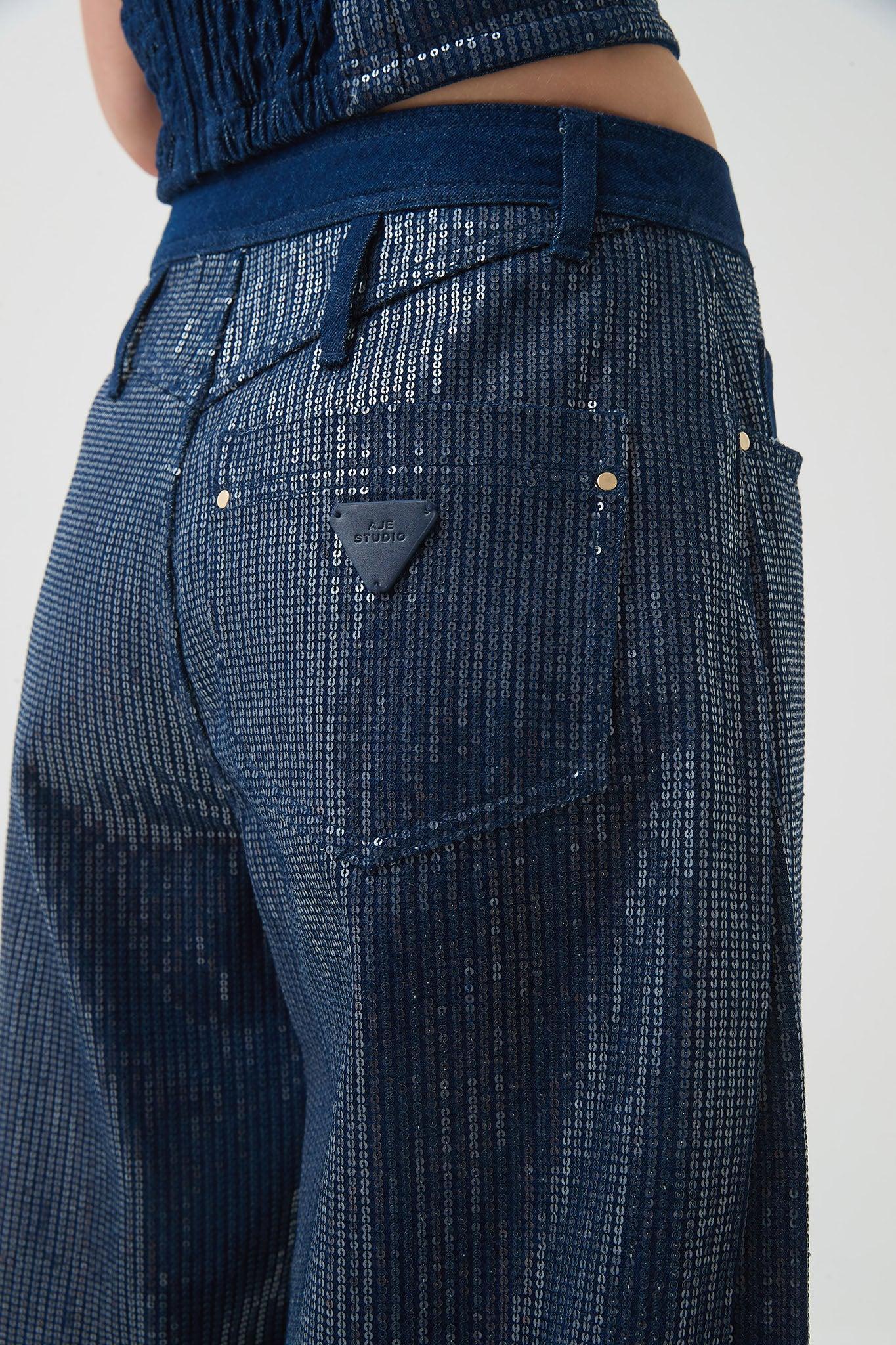 Reflect Denim Barrel Jeans Product Image