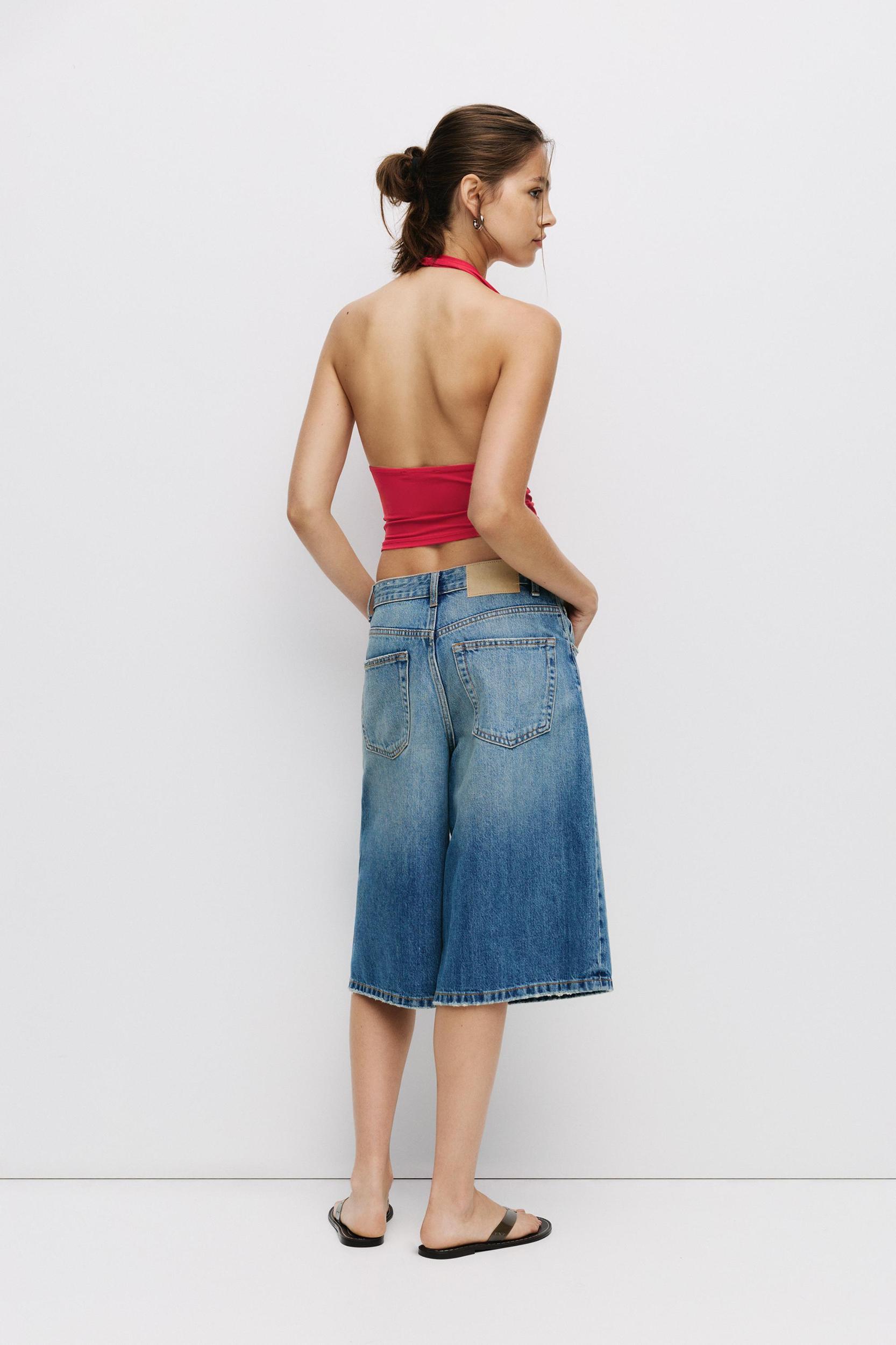 Open-back halter top Product Image