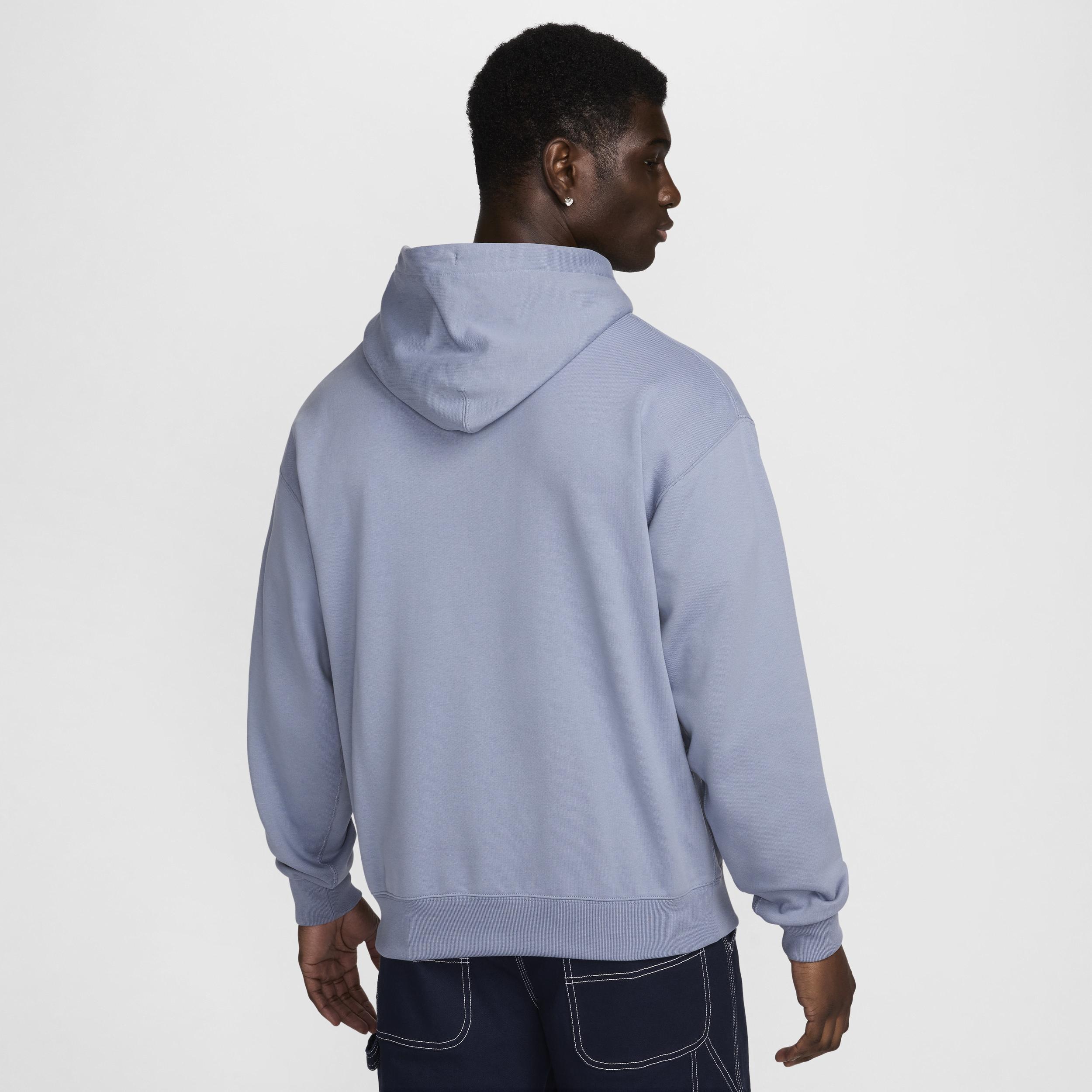 Nike Men's Solo Swoosh French Terry Pullover Hoodie Product Image