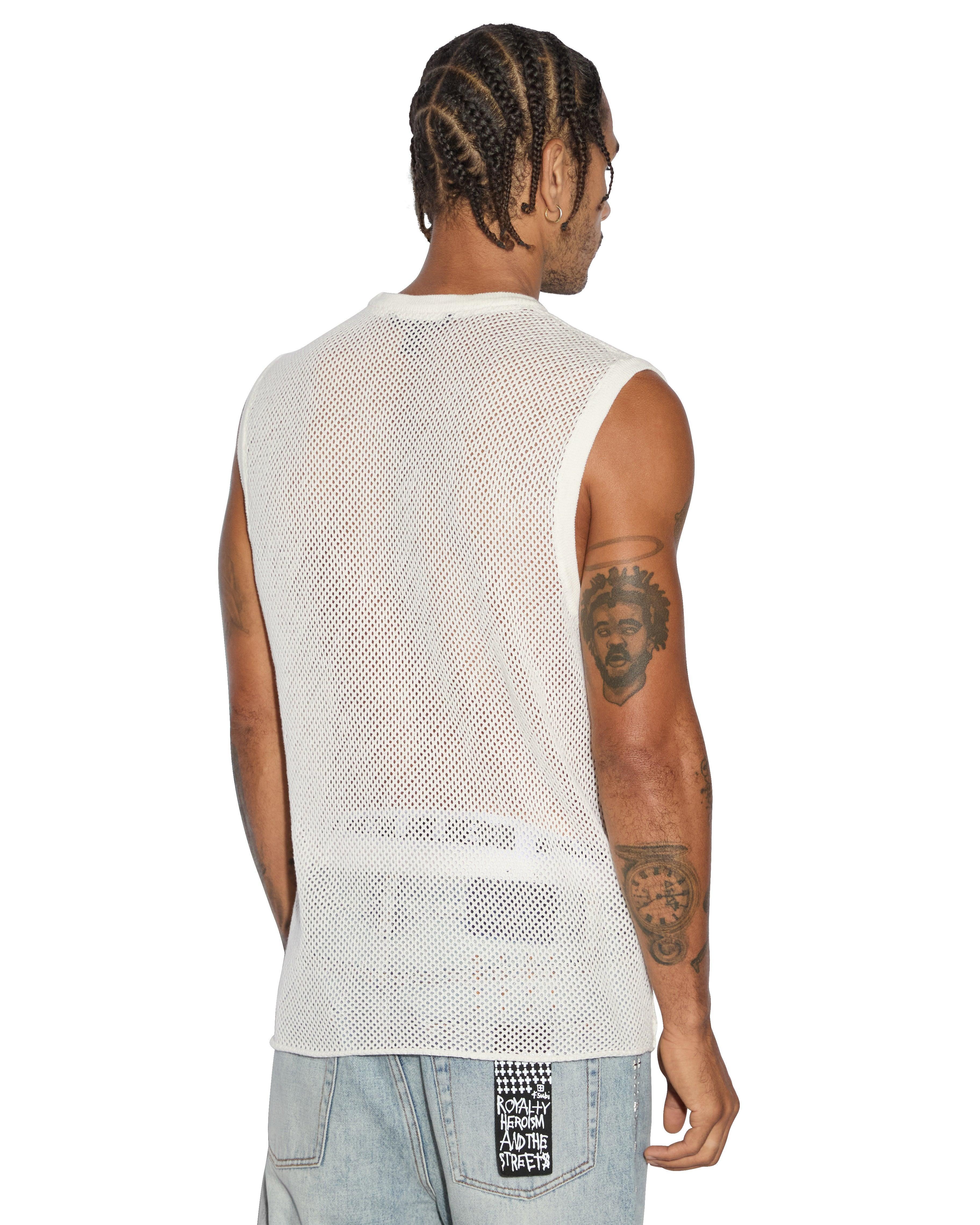 NETWORTH TANK WHITE Male Product Image