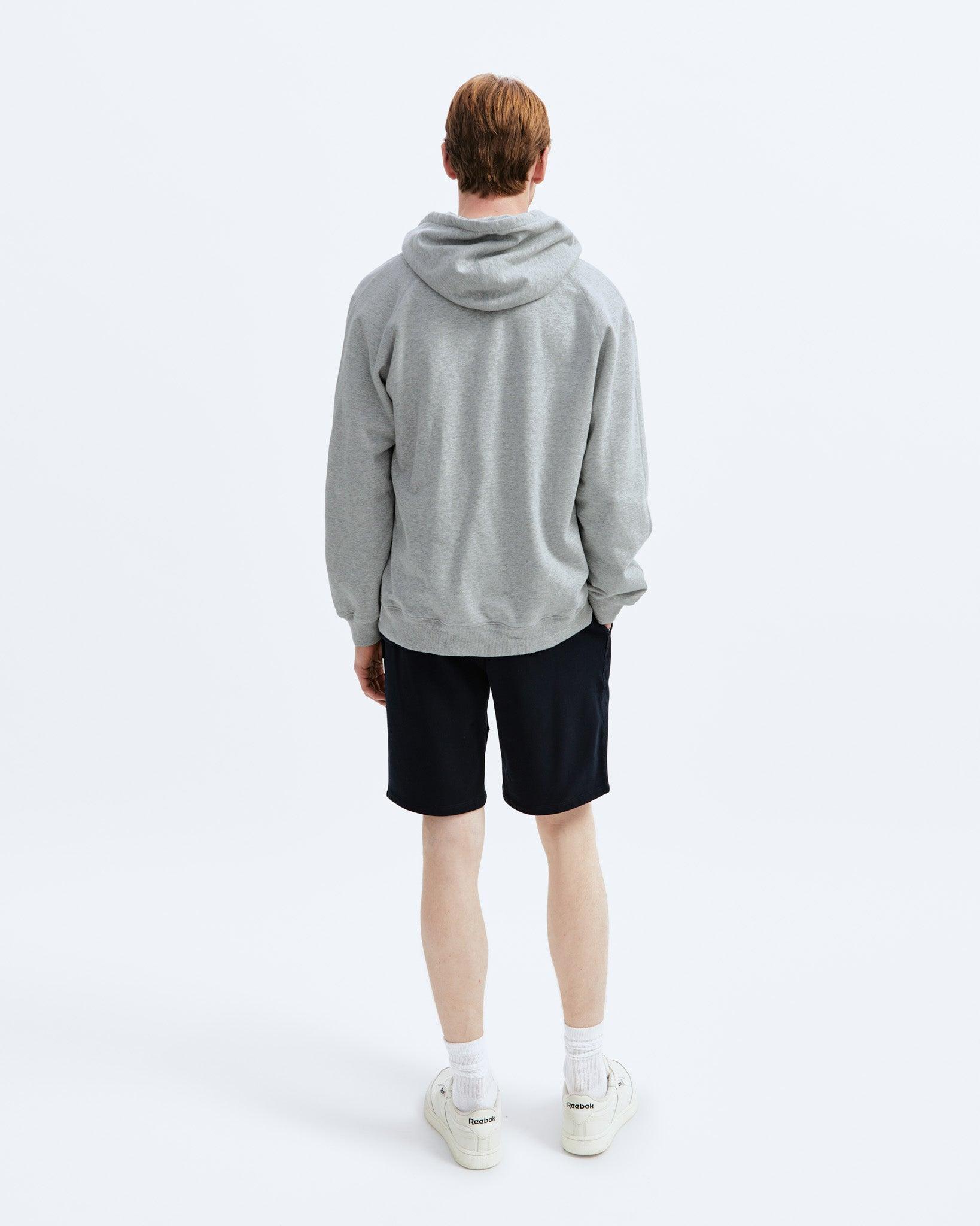 Midweight Terry Classic Full Zip Hoodie - Vault Male Product Image
