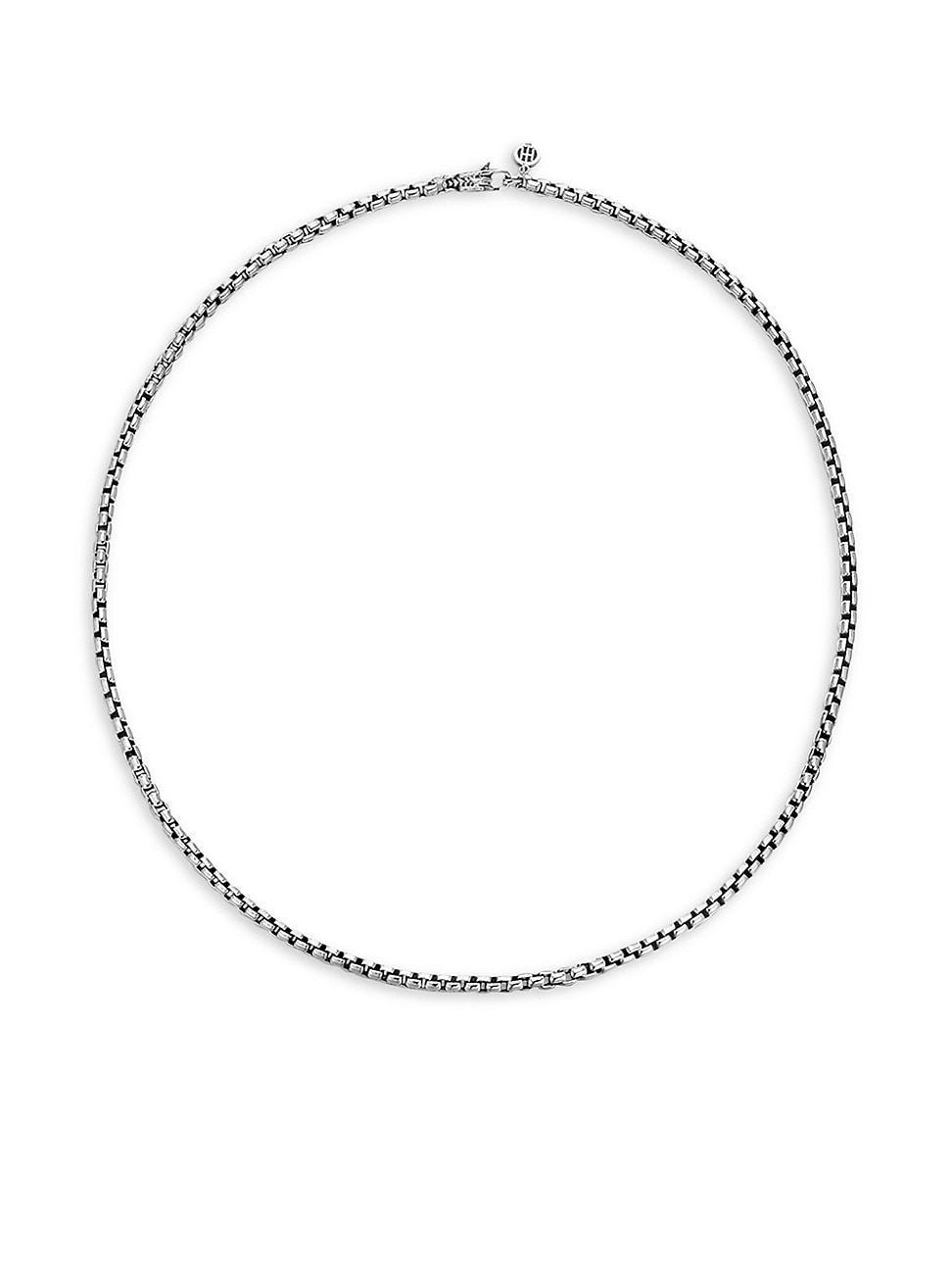 John Hardy Sterling Silver Classic Chain Woven Box Chain Necklace, 24 Product Image