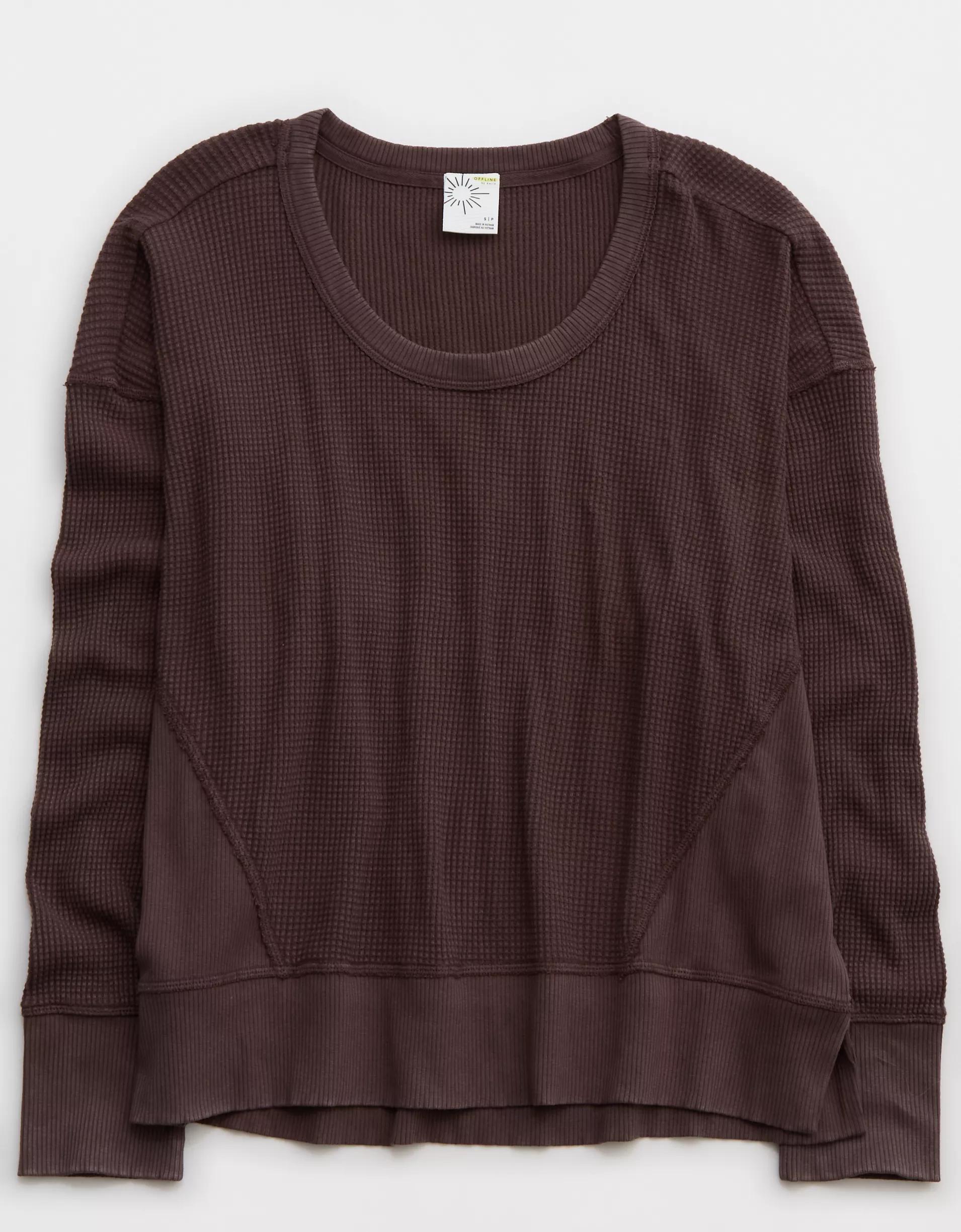 OFFLINE By Aerie Wow! Waffle T-Shirt Product Image