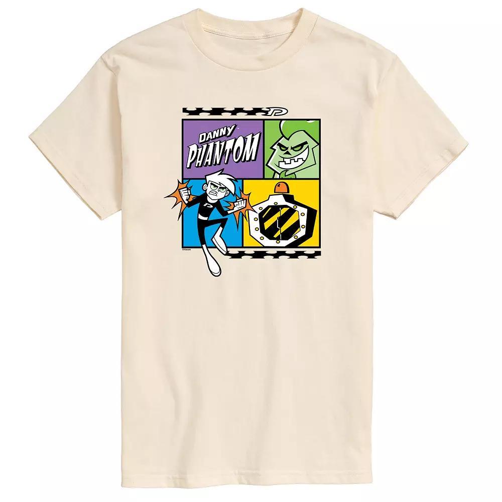 Mens Danny Phantom Grid Graphic Tee Ivory Product Image