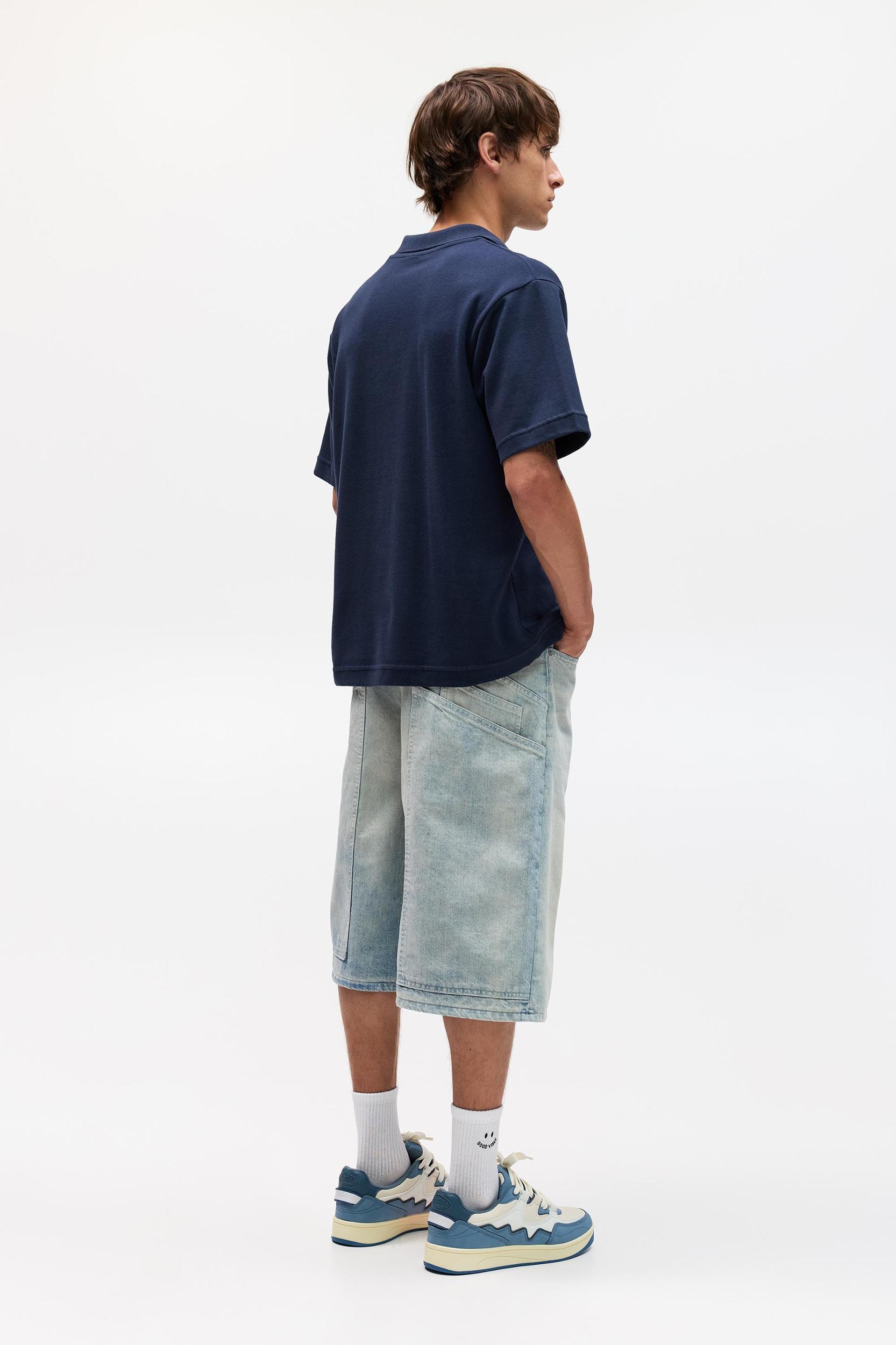 Short sleeve interlock polo shirt Product Image